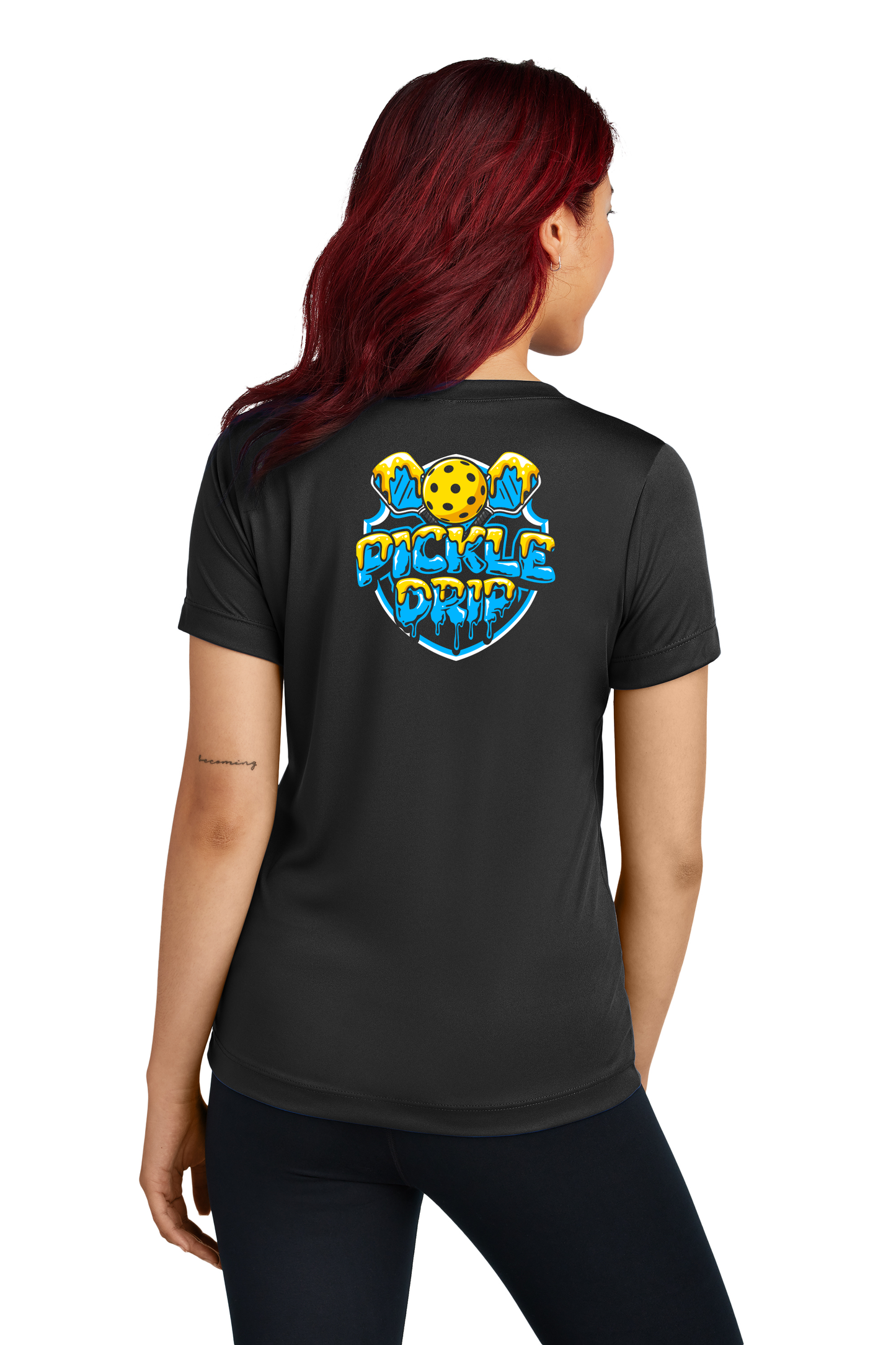 Classic V-Neck Drip Tee